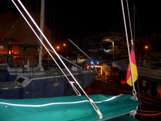 150129-A02 nur 4 Boote neben uns