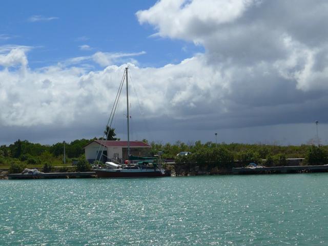 150218-C04 unsere CACIQUE allein am Fischersteg